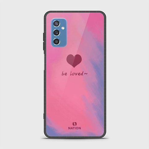 Samsung Galaxy M52 5G Cover- Onation Heart Series - HQ Ultra Shine Premium Infinity Glass Soft Silicon Borders Case