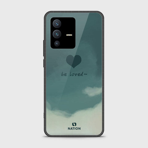 Vivo S12 Cover - Onation Heart Series - HQ Ultra Shine Premium Infinity Glass Soft Silicon Borders Case