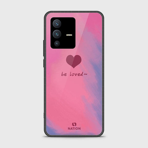 Vivo S12 Cover - Onation Heart Series - HQ Ultra Shine Premium Infinity Glass Soft Silicon Borders Case