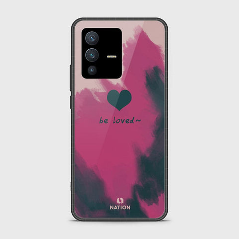 Vivo S12 Cover - Onation Heart Series - HQ Ultra Shine Premium Infinity Glass Soft Silicon Borders Case