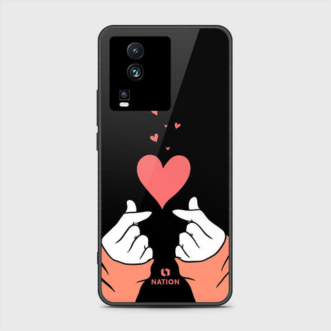 Vivo iQOO Neo 7 Cover- Onation Heart Series - HQ Ultra Shine Premium Infinity Glass Soft Silicon Borders Case