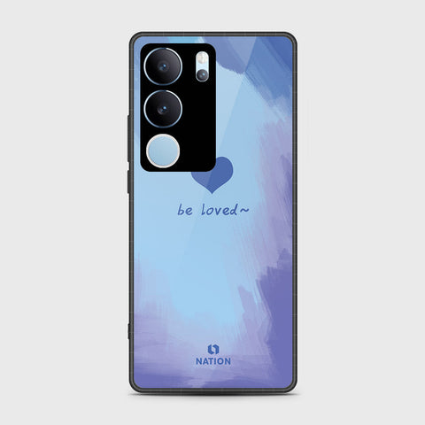 Vivo V29 Pro Cover- Onation Heart Series - HQ Ultra Shine Premium Infinity Glass Soft Silicon Borders Case