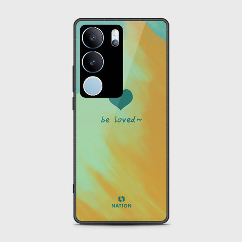 Vivo V29 Pro Cover- Onation Heart Series - HQ Ultra Shine Premium Infinity Glass Soft Silicon Borders Case