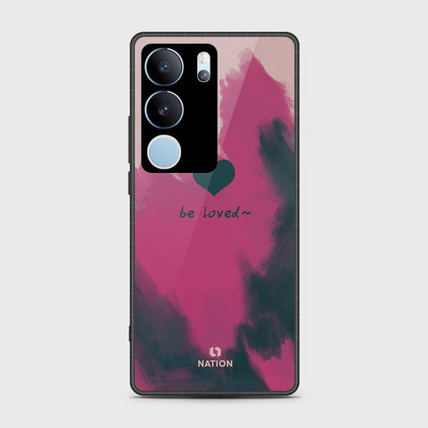 Vivo V29 Pro Cover- Onation Heart Series - HQ Ultra Shine Premium Infinity Glass Soft Silicon Borders Case