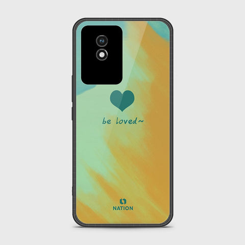 Vivo Y02t Cover- Onation Heart Series - HQ Ultra Shine Premium Infinity Glass Soft Silicon Borders Case