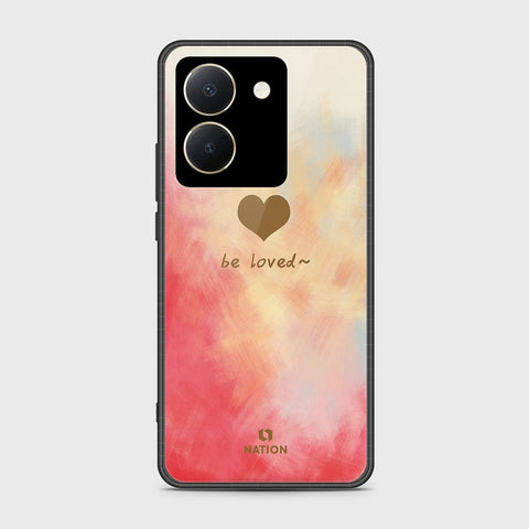 Vivo Y36 4G Cover- Onation Heart Series - HQ Ultra Shine Premium Infinity Glass Soft Silicon Borders Case