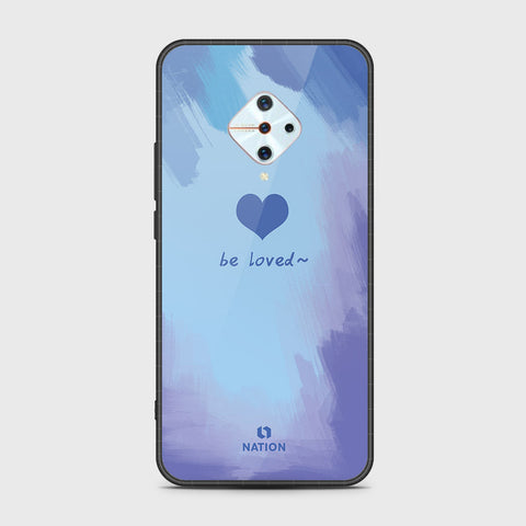 Vivo Y9s Cover- Onation Heart Series - HQ Ultra Shine Premium Infinity Glass Soft Silicon Borders Case