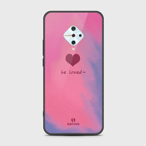 Vivo Y9s Cover- Onation Heart Series - HQ Ultra Shine Premium Infinity Glass Soft Silicon Borders Case