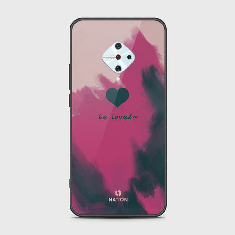 Vivo Y9s Cover- Onation Heart Series - HQ Ultra Shine Premium Infinity Glass Soft Silicon Borders Case