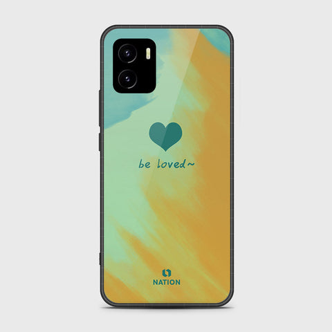 Vivo Y10 Cover- Onation Heart Series - HQ Ultra Shine Premium Infinity Glass Soft Silicon Borders Case