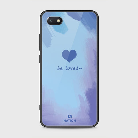 Huawei Y5 Prime 2018 / Y5 2018 / Honor 7S Cover - Onation Heart Series - HQ Ultra Shine Premium Infinity Glass Soft Silicon Borders Case