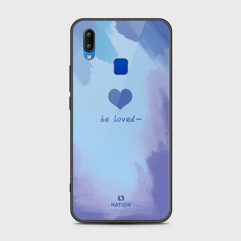 Vivo Y91i Cover- Onation Heart Series - HQ Ultra Shine Premium Infinity Glass Soft Silicon Borders Case