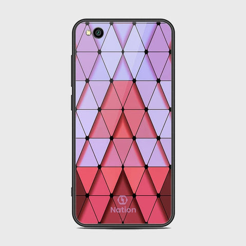 Xiaomi Redmi Go Cover - Onation Pyramid Series - HQ Ultra Shine Premium Infinity Glass Soft Silicon Borders Case