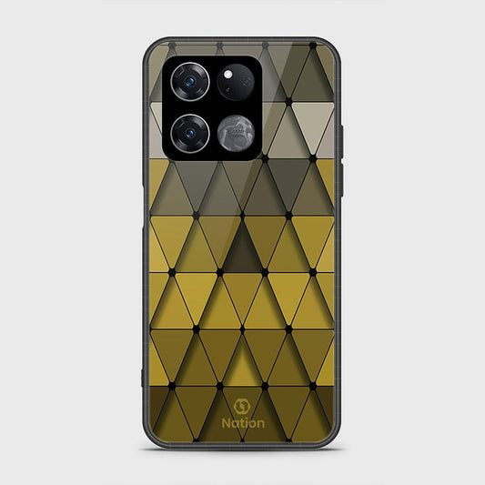 OnePlus Ace Racing Cover- Onation Pyramid Series - HQ Ultra Shine Premium Infinity Glass Soft Silicon Borders Case