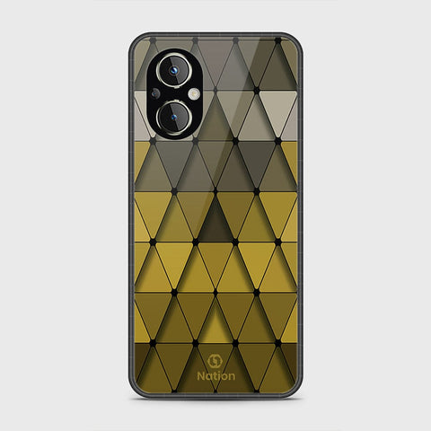 OnePlus Nord N20 5G Cover- Onation Pyramid Series - HQ Ultra Shine Premium Infinity Glass Soft Silicon Borders Case