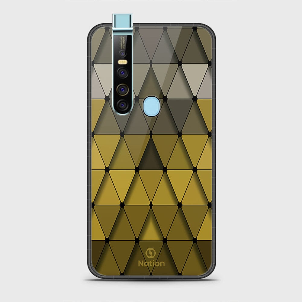 Tecno Camon 15 Pro Cover- Onation Pyramid Series - HQ Ultra Shine Premium Infinity Glass Soft Silicon Borders Case