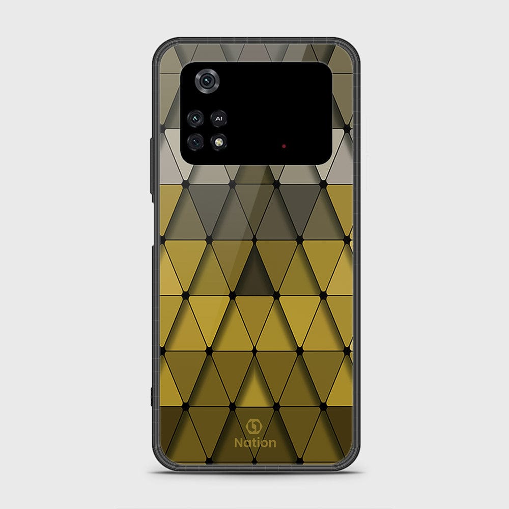 Xiaomi Poco M4 Pro 4G Cover- Onation Pyramid Series - HQ Ultra Shine Premium Infinity Glass Soft Silicon Borders Case