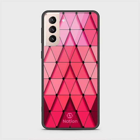 Samsung Galaxy S22 Plus 5G Cover - Onation Pyramid Series - HQ Ultra Shine Premium Infinity Glass Soft Silicon Borders Case