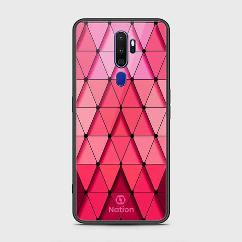 Oppo A5 2020 Cover - Onation Pyramid Series - HQ Ultra Shine Premium Infinity Glass Soft Silicon Borders Case