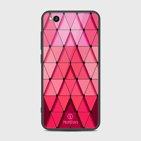 Xiaomi Redmi Go Cover - Onation Pyramid Series - HQ Ultra Shine Premium Infinity Glass Soft Silicon Borders Case