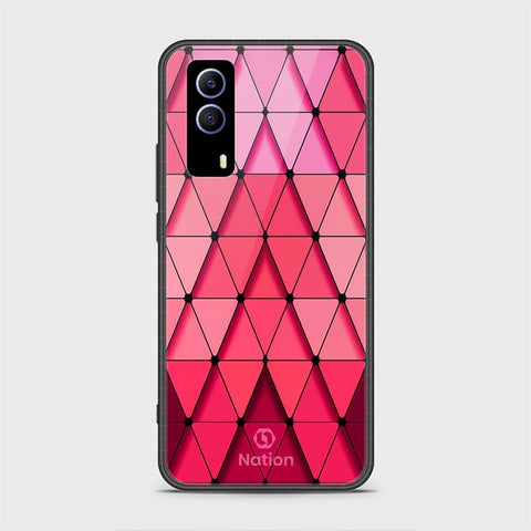 Vivo Y53s 5G Cover - Onation Pyramid Series - HQ Ultra Shine Premium Infinity Glass Soft Silicon Borders Case