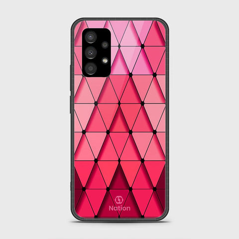 Samsung Galaxy A73 5G Cover- Onation Pyramid Series - HQ Ultra Shine Premium Infinity Glass Soft Silicon Borders Case