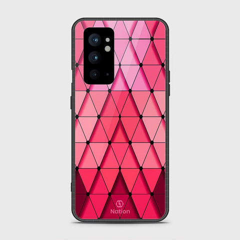 OnePlus 9RT 5G Cover- Onation Pyramid Series - HQ Ultra Shine Premium Infinity Glass Soft Silicon Borders Case