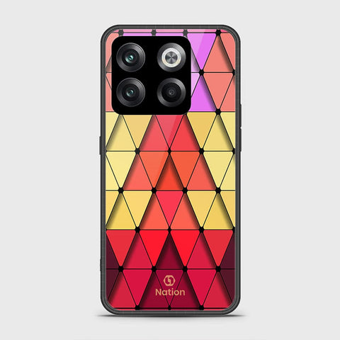 OnePlus Ace Pro Cover- Onation Pyramid Series - HQ Ultra Shine Premium Infinity Glass Soft Silicon Borders Case