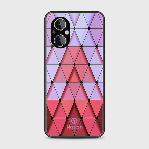 OnePlus Nord N20 5G Cover- Onation Pyramid Series - HQ Ultra Shine Premium Infinity Glass Soft Silicon Borders Case