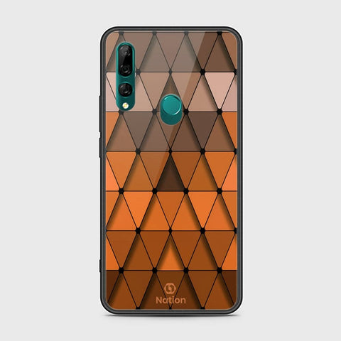 Huawei Y9 Prime 2019 Cover - ONation Pyramid Series - HQ Ultra Shine Premium Infinity Glass Soft Silicon Borders Case