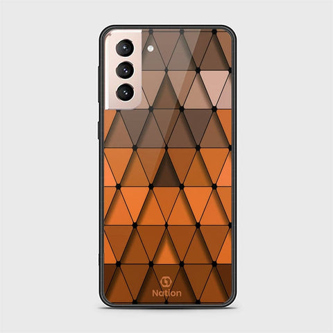 Samsung Galaxy S22 Plus 5G Cover - Onation Pyramid Series - HQ Ultra Shine Premium Infinity Glass Soft Silicon Borders Case