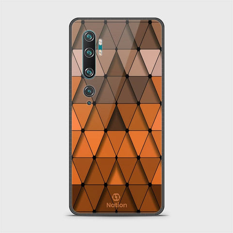 Xiaomi Mi Note 10 Pro Cover - Onation Pyramid Series - HQ Ultra Shine Premium Infinity Glass Soft Silicon Borders Case