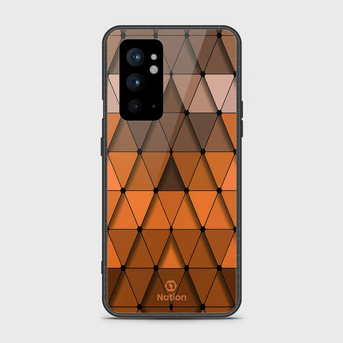 OnePlus 9RT 5G Cover- Onation Pyramid Series - HQ Ultra Shine Premium Infinity Glass Soft Silicon Borders Case