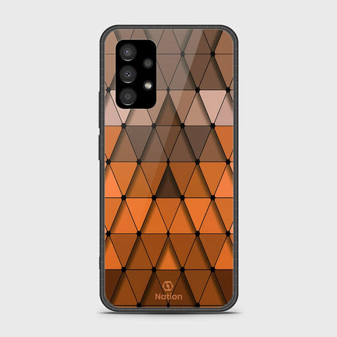 Samsung Galaxy A23 Cover- Onation Pyramid Series - HQ Ultra Shine Premium Infinity Glass Soft Silicon Borders Case