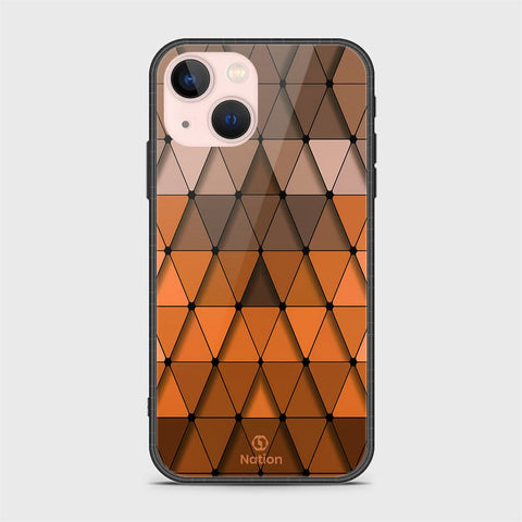 iPhone 14 Plus Cover- Onation Pyramid Series - HQ Ultra Shine Premium Infinity Glass Soft Silicon Borders Case