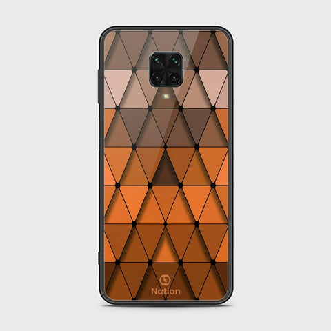 Xiaomi Poco M2 Pro Cover - ONation Pyramid Series - HQ Ultra Shine Premium Infinity Glass Soft Silicon Borders Case