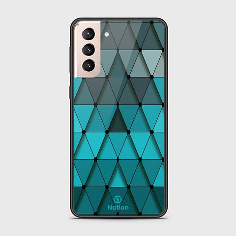 Samsung Galaxy S22 Plus 5G Cover - Onation Pyramid Series - HQ Ultra Shine Premium Infinity Glass Soft Silicon Borders Case