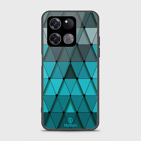 OnePlus Ace Racing Cover- Onation Pyramid Series - HQ Ultra Shine Premium Infinity Glass Soft Silicon Borders Case