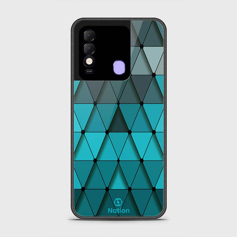 Tecno Spark 8 Cover- Onation Pyramid Series - HQ Ultra Shine Premium Infinity Glass Soft Silicon Borders Case