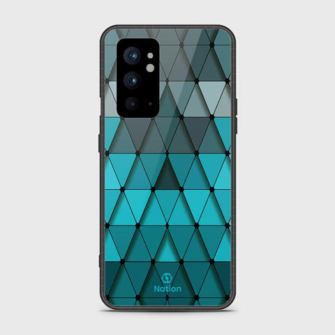 OnePlus 9RT 5G Cover- Onation Pyramid Series - HQ Ultra Shine Premium Infinity Glass Soft Silicon Borders Case