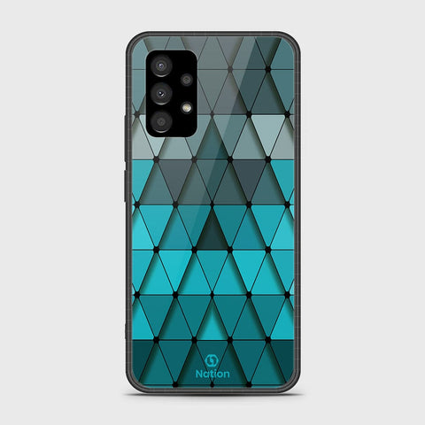 Samsung Galaxy A23 Cover- Onation Pyramid Series - HQ Ultra Shine Premium Infinity Glass Soft Silicon Borders Case