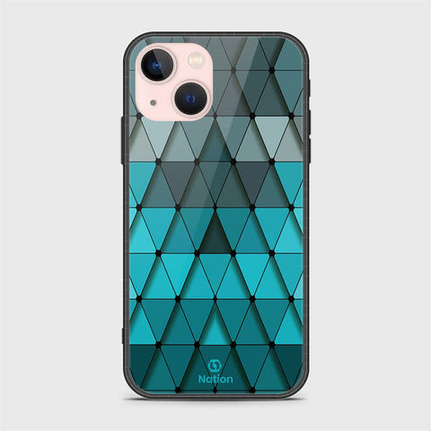 iPhone 14 Plus Cover- Onation Pyramid Series - HQ Ultra Shine Premium Infinity Glass Soft Silicon Borders Case