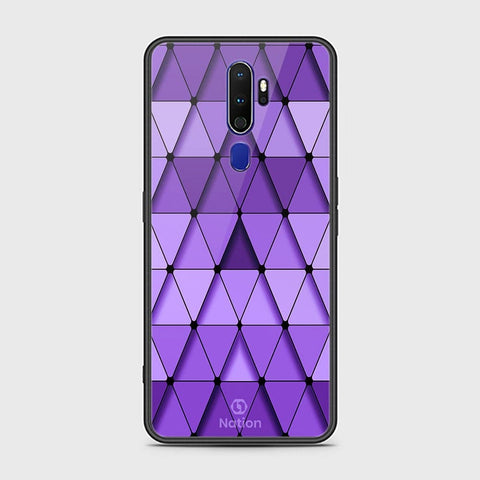 Oppo A5 2020 Cover - Onation Pyramid Series - HQ Ultra Shine Premium Infinity Glass Soft Silicon Borders Case