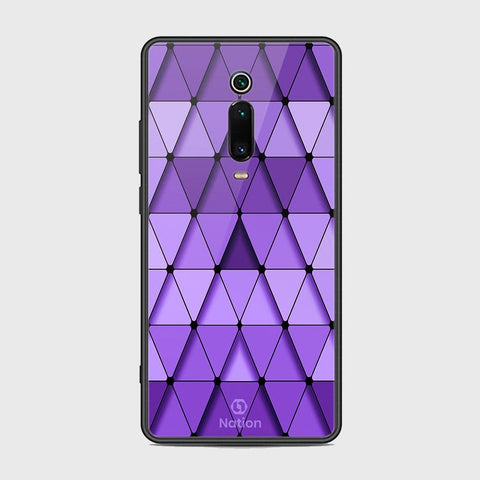 Xiaomi Redmi K20 Pro Cover - Onation Pyramid Series - HQ Ultra Shine Premium Infinity Glass Soft Silicon Borders Case