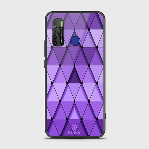 Tecno Spark 5 Cover- Onation Pyramid Series - HQ Ultra Shine Premium Infinity Glass Soft Silicon Borders Case