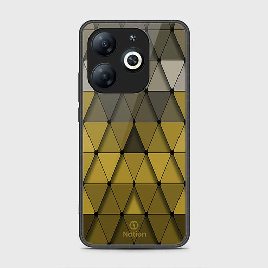 Tecno Spark 20C Cover- Onation Pyramid Series - HQ Ultra Shine Premium Infinity Glass Soft Silicon Borders Case