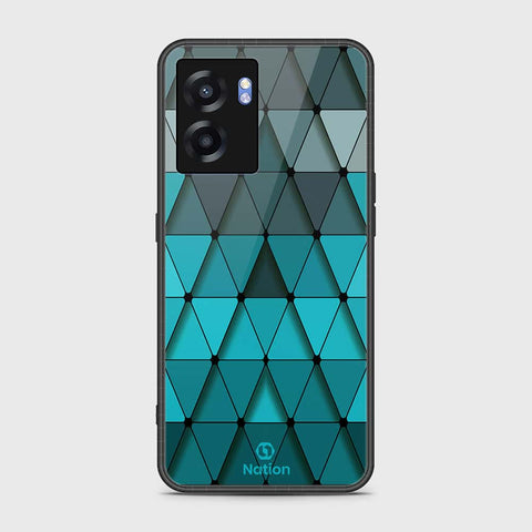 OnePlus Nord N300 Cover- Onation Pyramid Series - HQ Ultra Shine Premium Infinity Glass Soft Silicon Borders Case