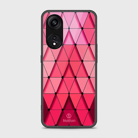 Oppo Reno 8T 5G  Cover- Onation Pyramid Series - HQ Ultra Shine Premium Infinity Glass Soft Silicon Borders Case