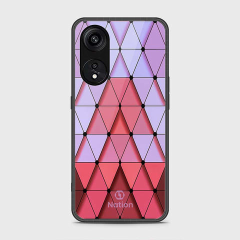 Oppo Reno 8T 5G  Cover- Onation Pyramid Series - HQ Ultra Shine Premium Infinity Glass Soft Silicon Borders Case