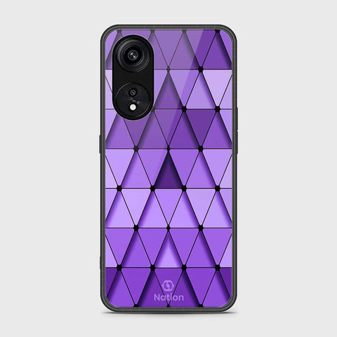 Oppo Reno 8T 5G  Cover- Onation Pyramid Series - HQ Ultra Shine Premium Infinity Glass Soft Silicon Borders Case